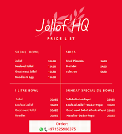 Jollof HQ Dubai